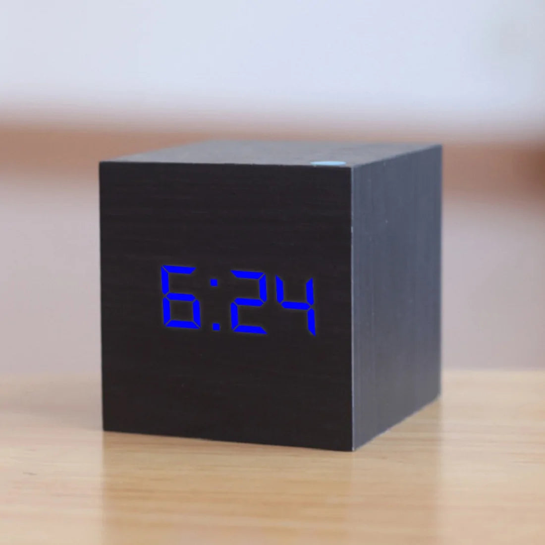 Digital Clock Wood