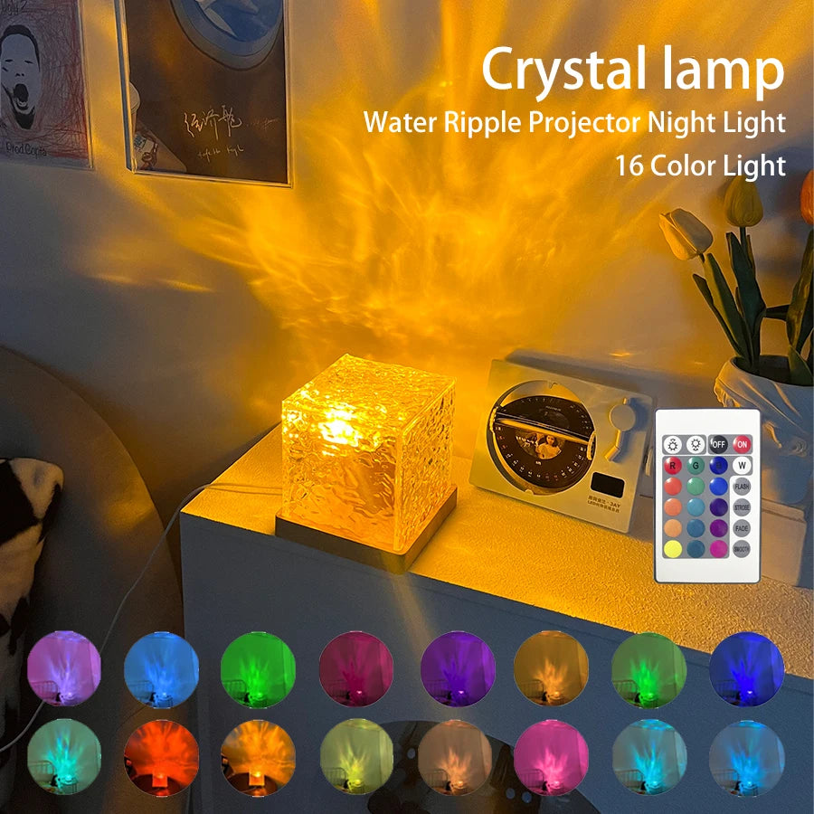 Aura Crystal Lamp