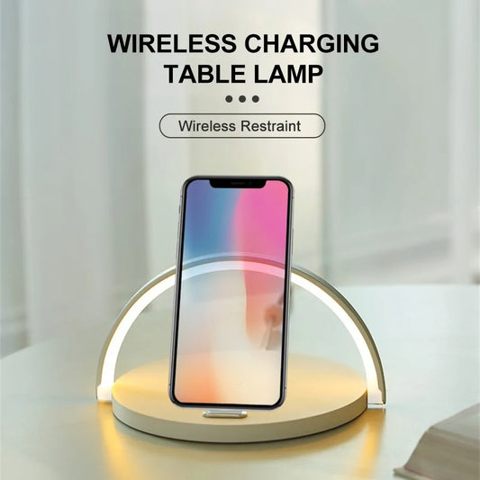 Fast Wireless Charger Sunset Lamp