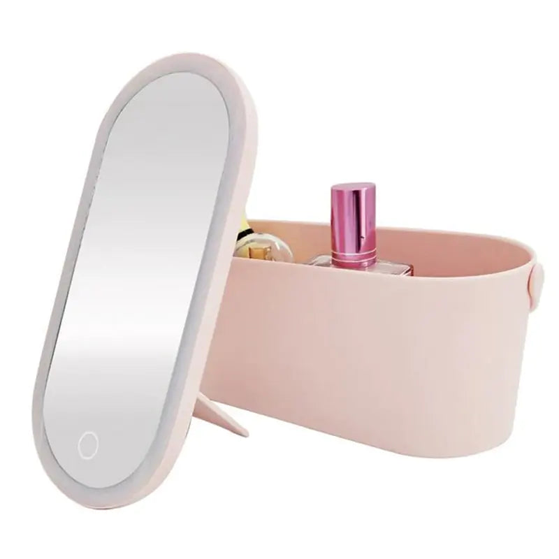 Portable Makeup Mirror Organizer